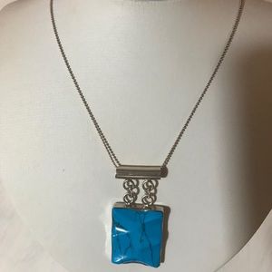 Pendant Sterling Silver Turquoise